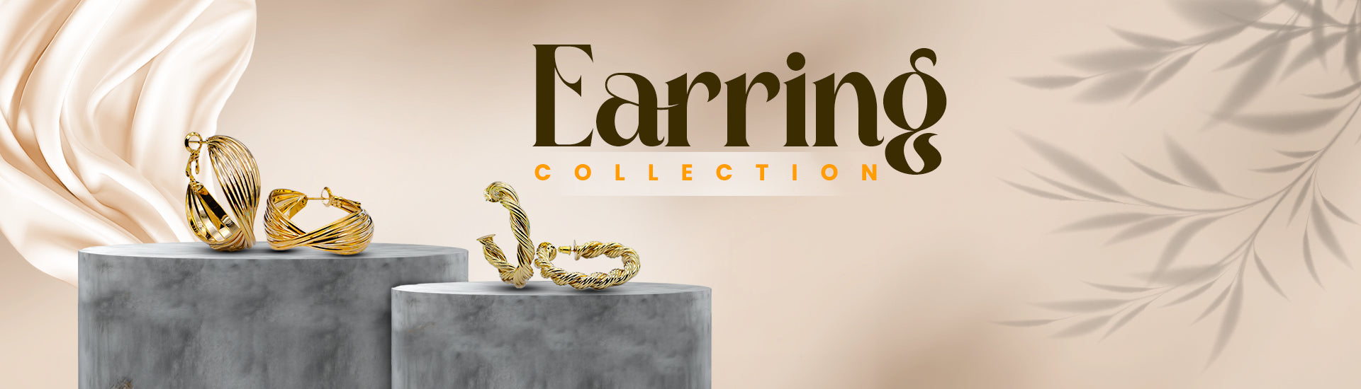 18K Gold-Plated Earrings By The Anaya Collections