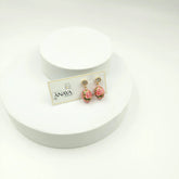 Floral Pearl Earrings