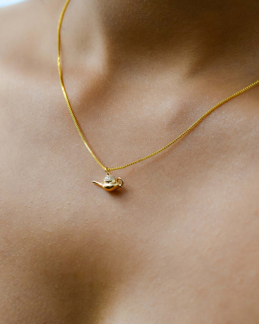 Aladdin Lamp Pendant Chain