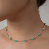 Almond Dainty Necklace