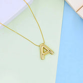 Big Alphabet Pendant Chain