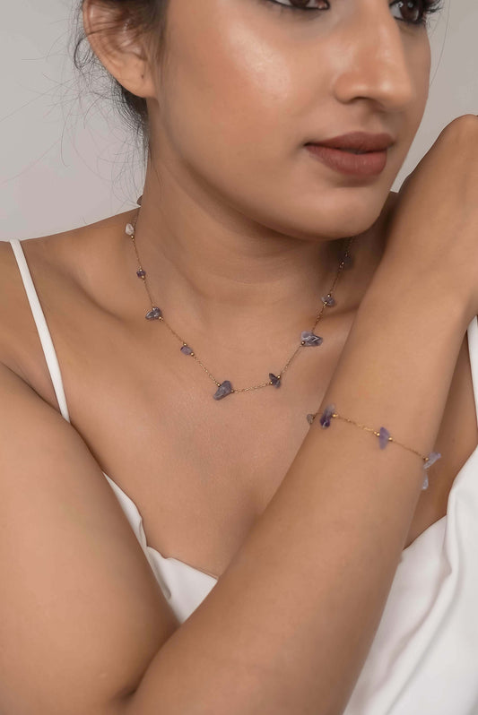 Amethyst Cascade Set