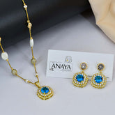 Aqua Square Dainty Set