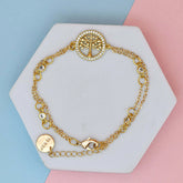 CZ Tree of Life Bracelet