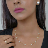 Cosmosphere Dainty Necklace