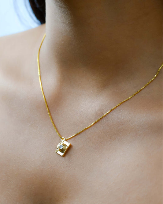 Cute Camera Pendant Chain