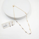 Dainty 2 Tone Beaded Set