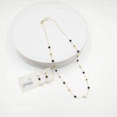 Dainty MS Bead And Pearl Set