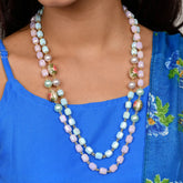 Double Flora Necklace