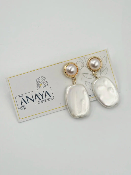 Flat Baroque Necklace Set