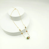 Floral Indian Dainty Necklace