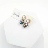 Floral Kundan Earrings