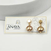 Gems Pearl Dainty Earrings