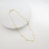 Golden Clover Dainty Necklace