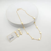 Golden Clover Dainty Set