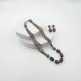 Italian 5 Oval Agates Set