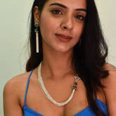 Italian Rice Bead Luxe Necklace