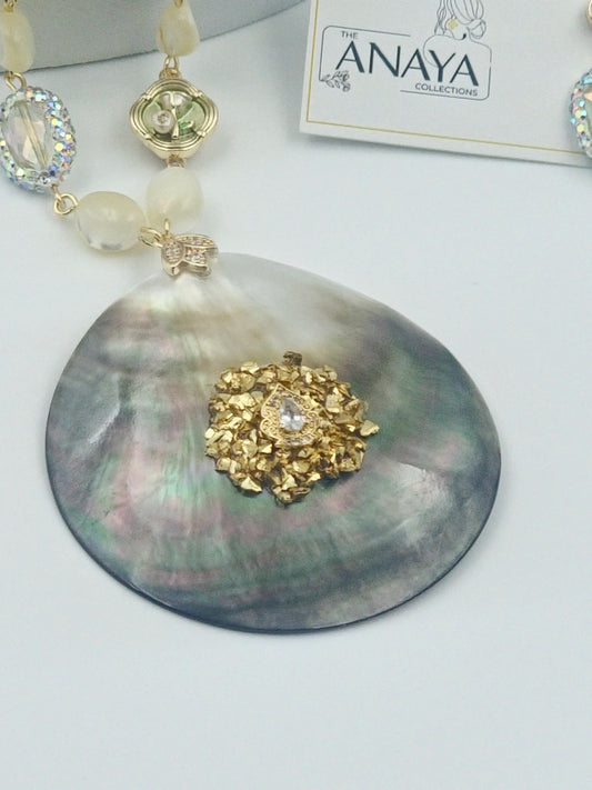 Mother of Pearl (MOP) & Gold Foil Designer Set