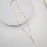 MOP Stick Dainty Necklace