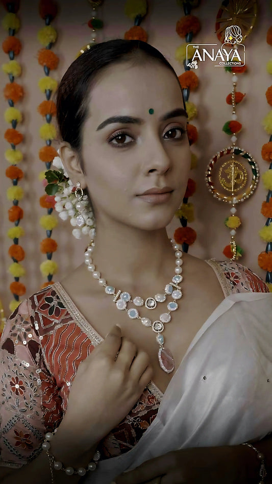 Marcasite Agate Crystal Glow Set