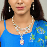 Marcasite Agate Crystal Glow Set