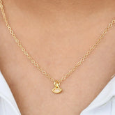 Mini MOP Lips Pendant Chain