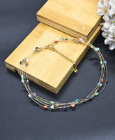 Crystal wired necklace