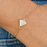 MOP Fan Bracelet