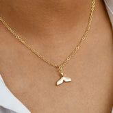 MOP Mermaid Pendant Chain
