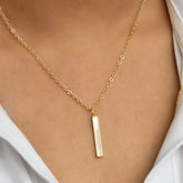 MOP Stick Pendant Chain