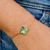Oceanic MOP Clover Bracelet