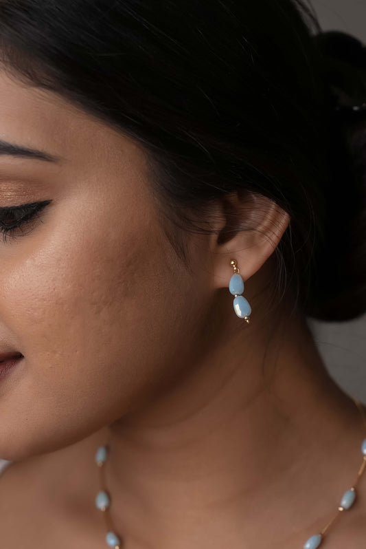 Pebbled Dainty Earrings