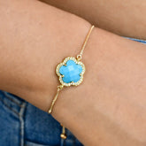 Precious Flower Bracelet