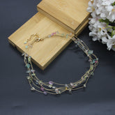 Rainbow Crystal Necklace