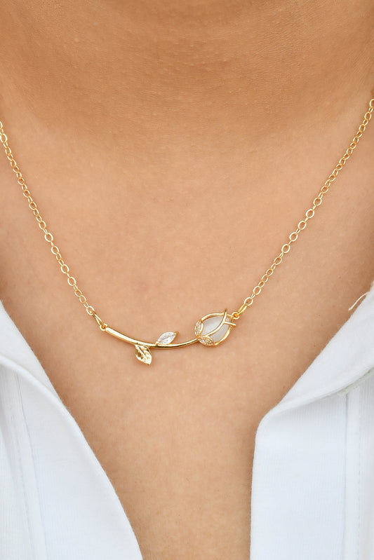 Rose Chain Necklace