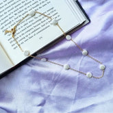 Round Lustrous Pearl Necklace