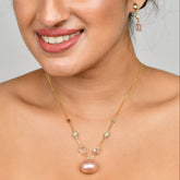 Shell Pearl Delight Dainty Necklace