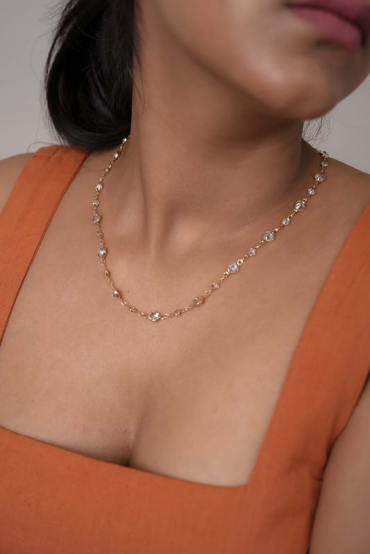 Sparkling CZ Necklace