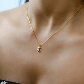 Sparkling Moon Pendant Chain