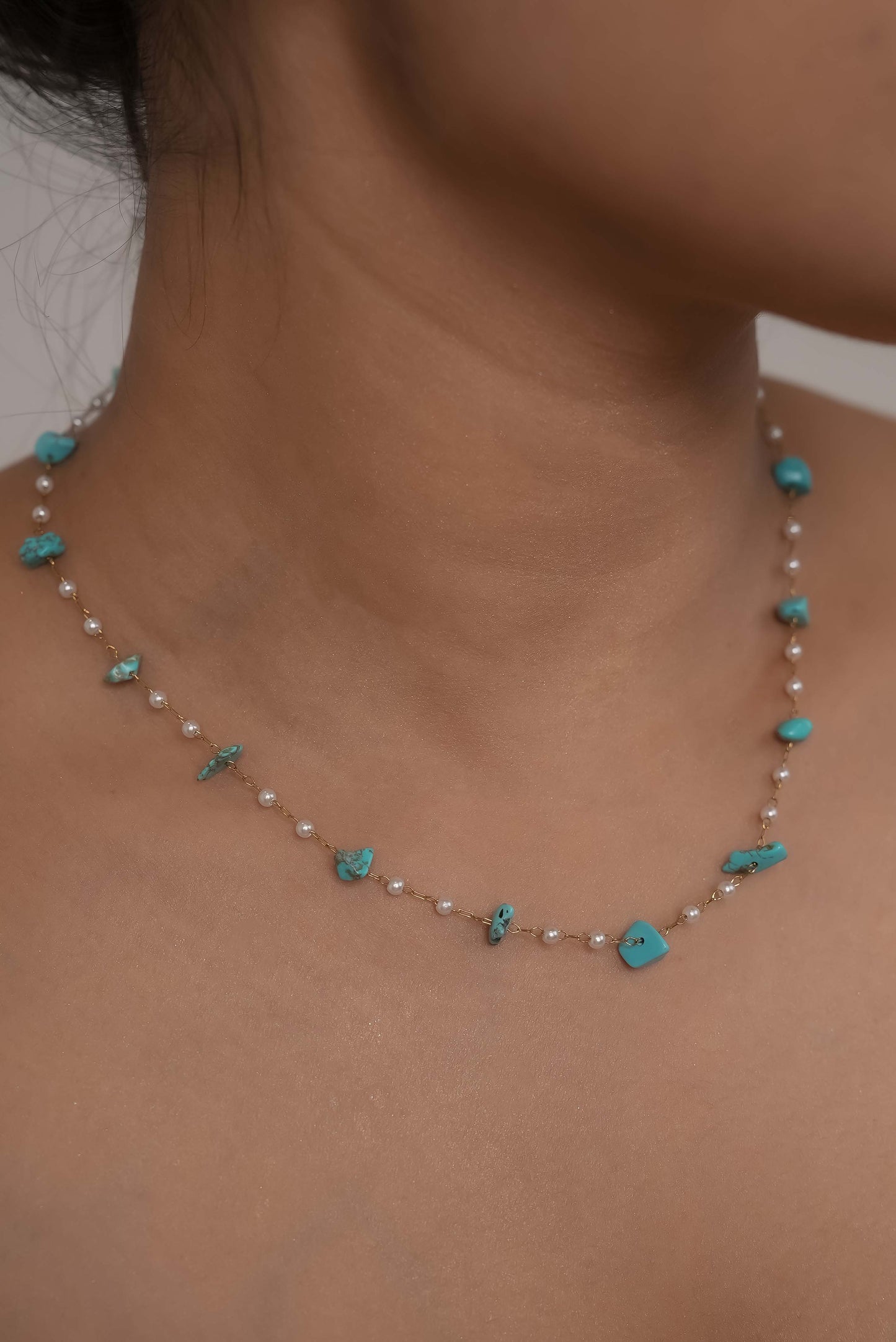 Turquoise Horizon Necklace