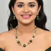 Elegant Bell Pearl Set