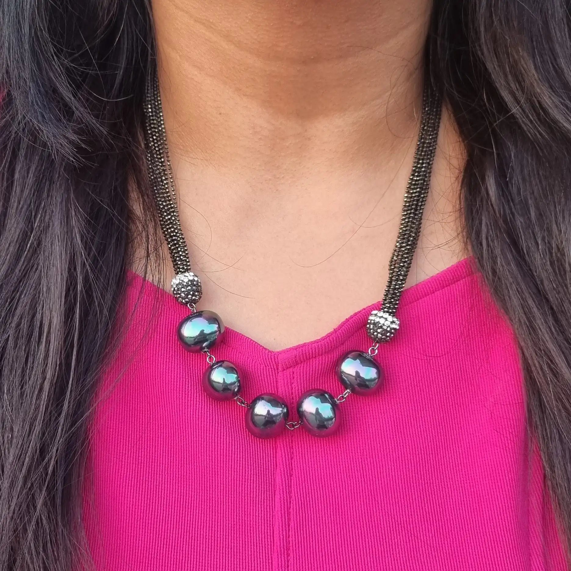 5 Pearl Italian Chain Set