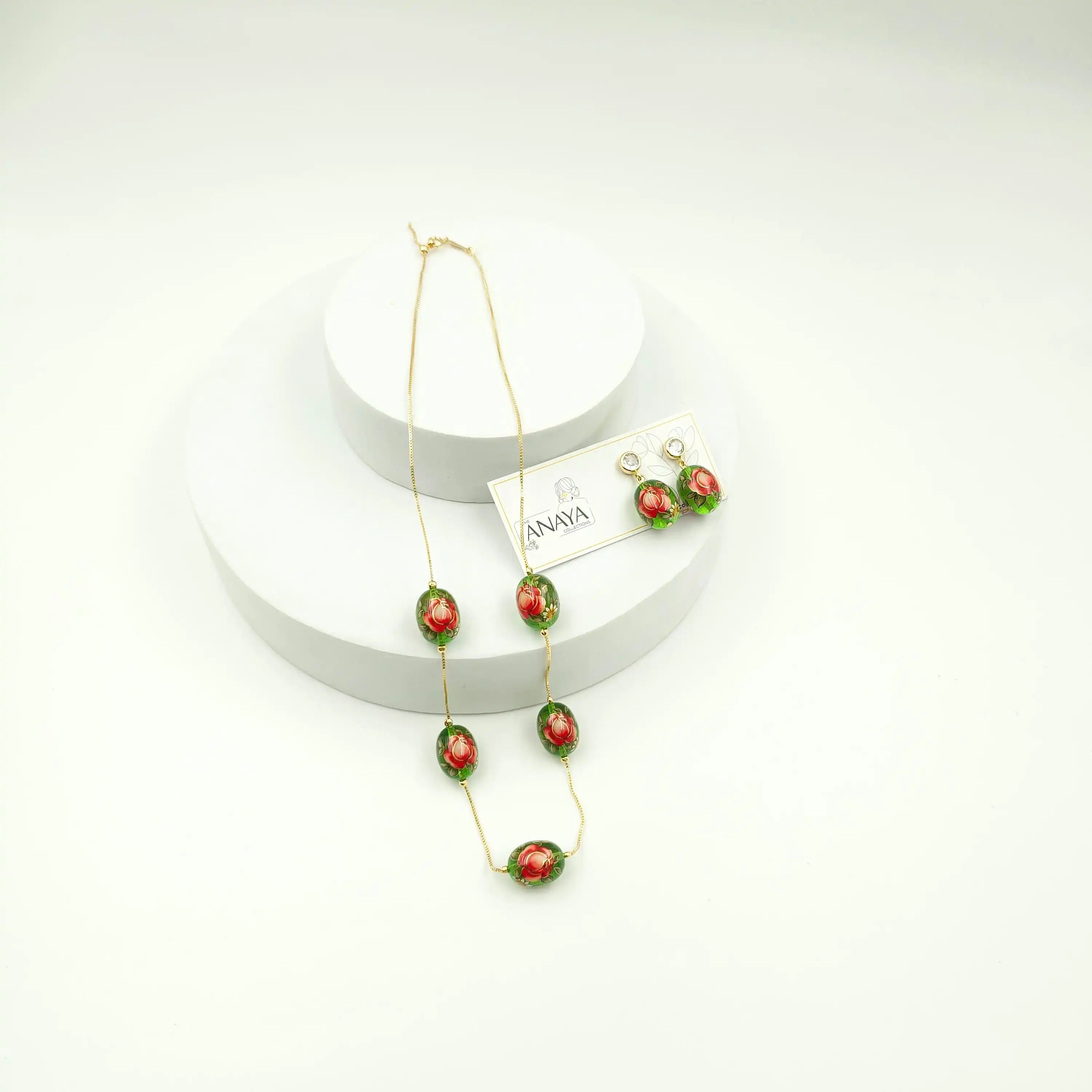 5 Charm Floral Dainty Set