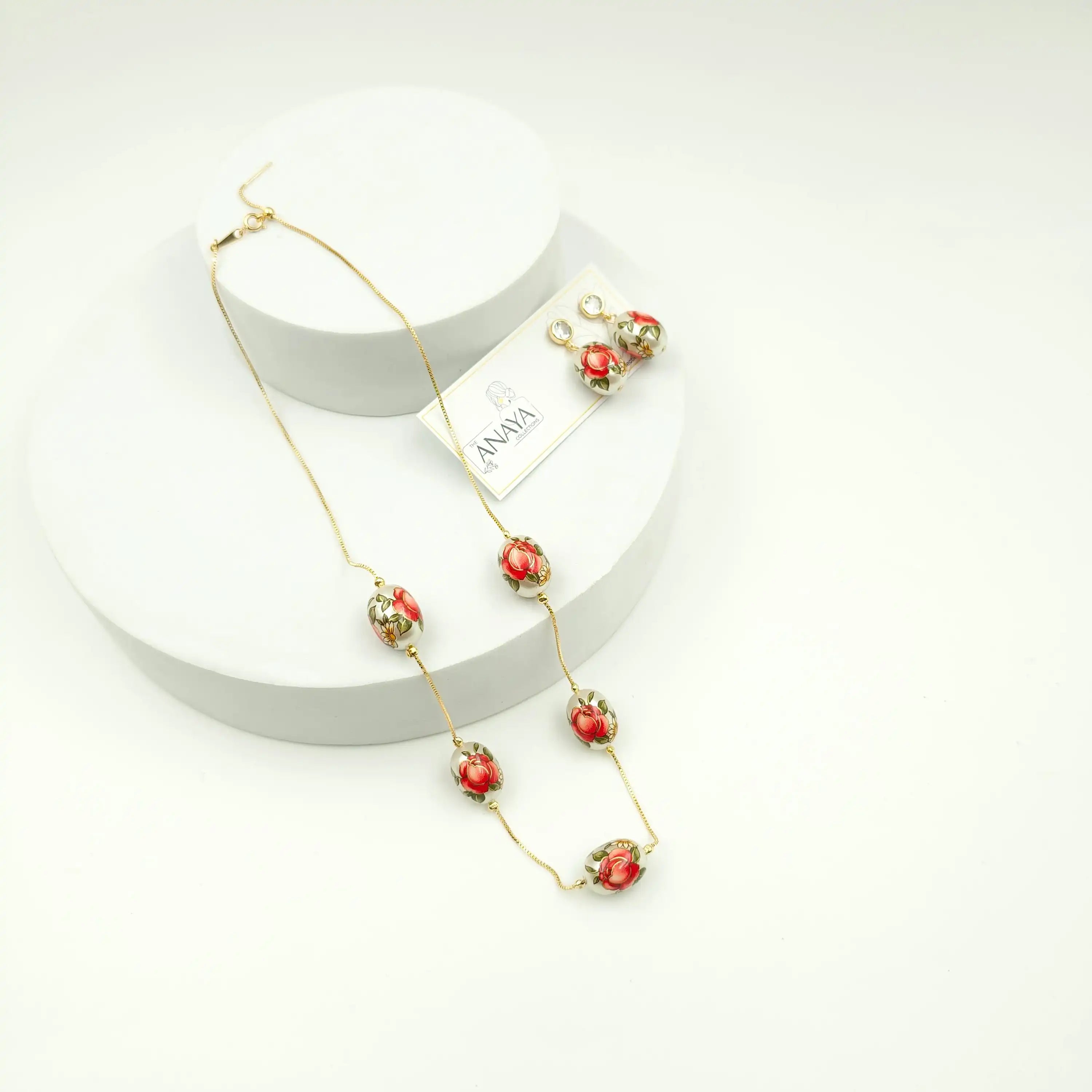 5 Charm Floral Dainty Set