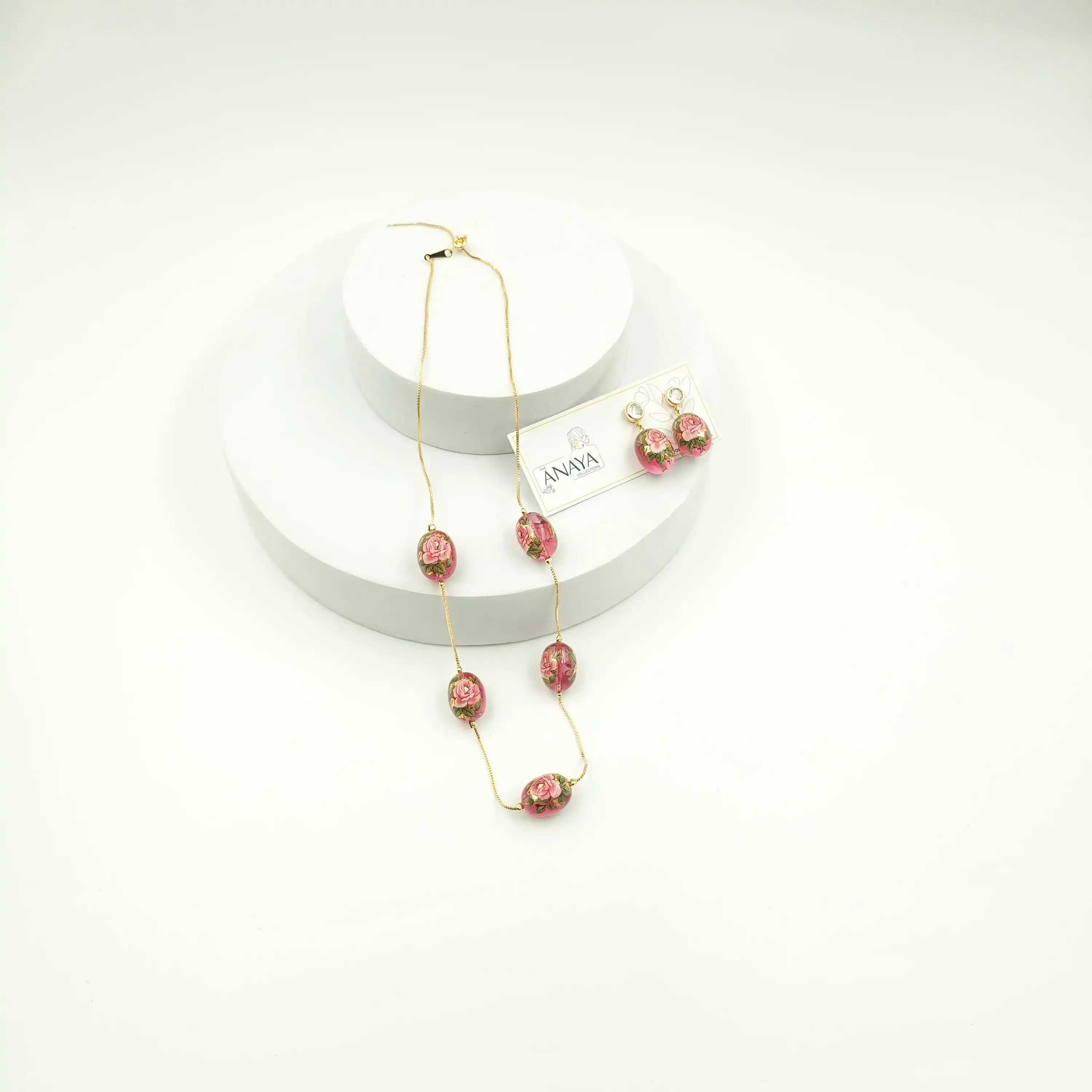 5 Charm Floral Dainty Set