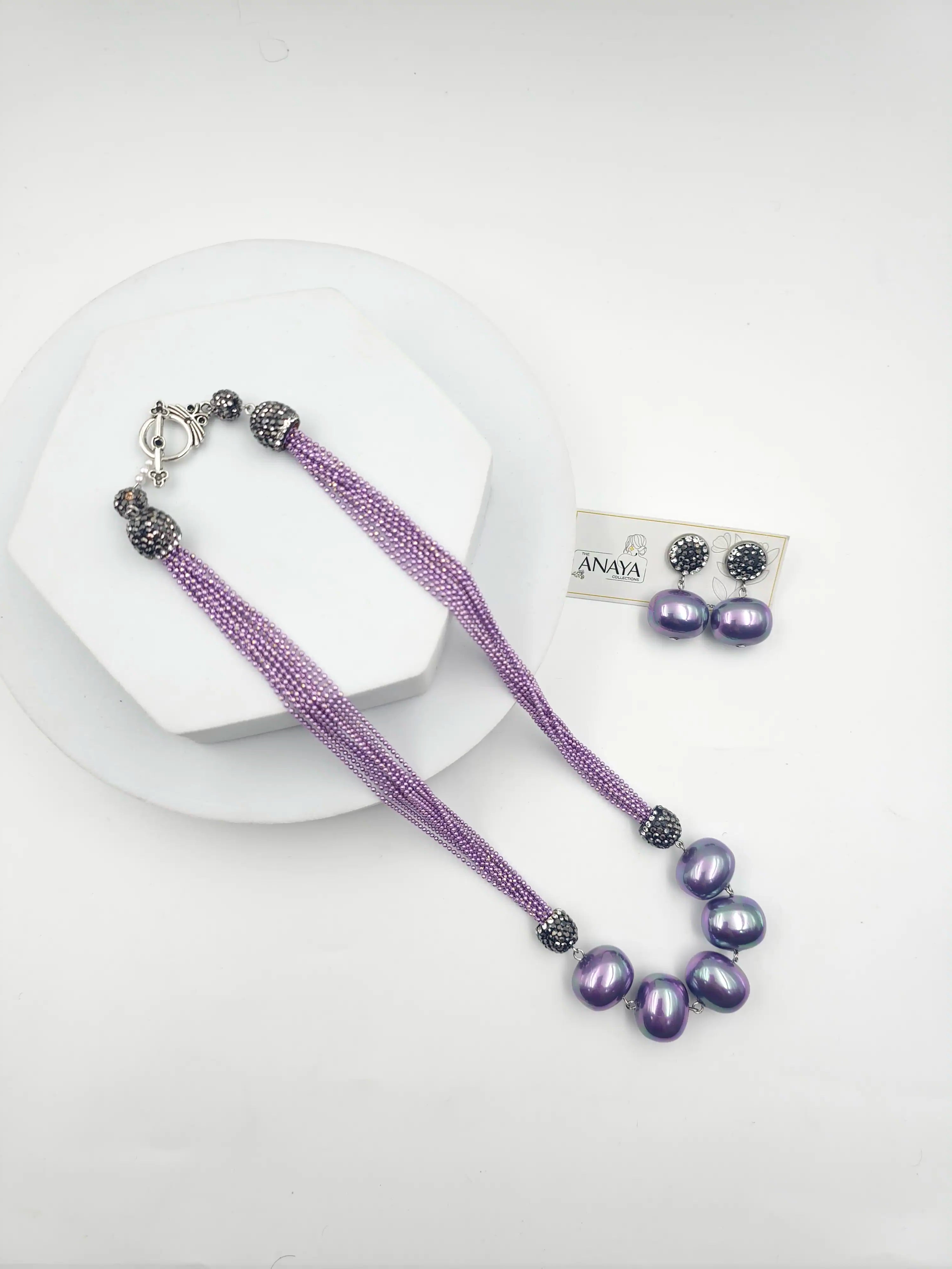 5 Pearl Italian Chain Set