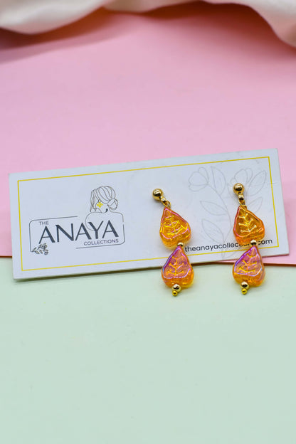 Autumn Leaf Dainty Earrings