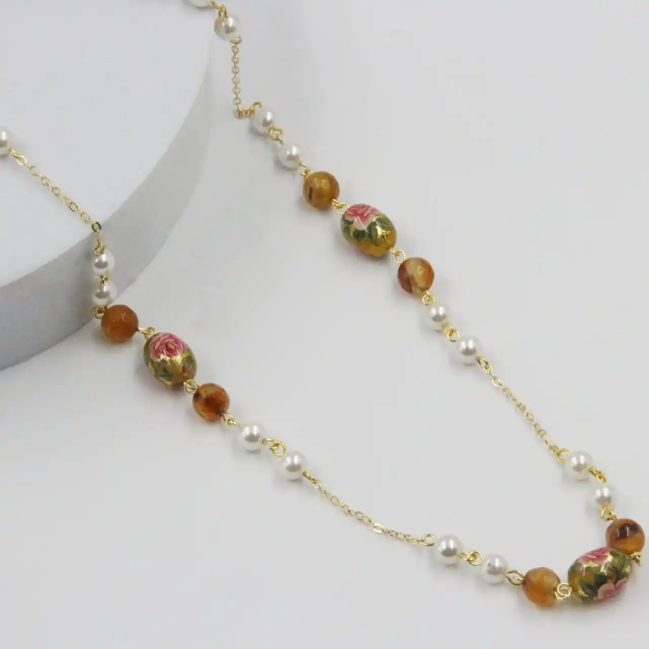 Blooming Floral Pearl Set