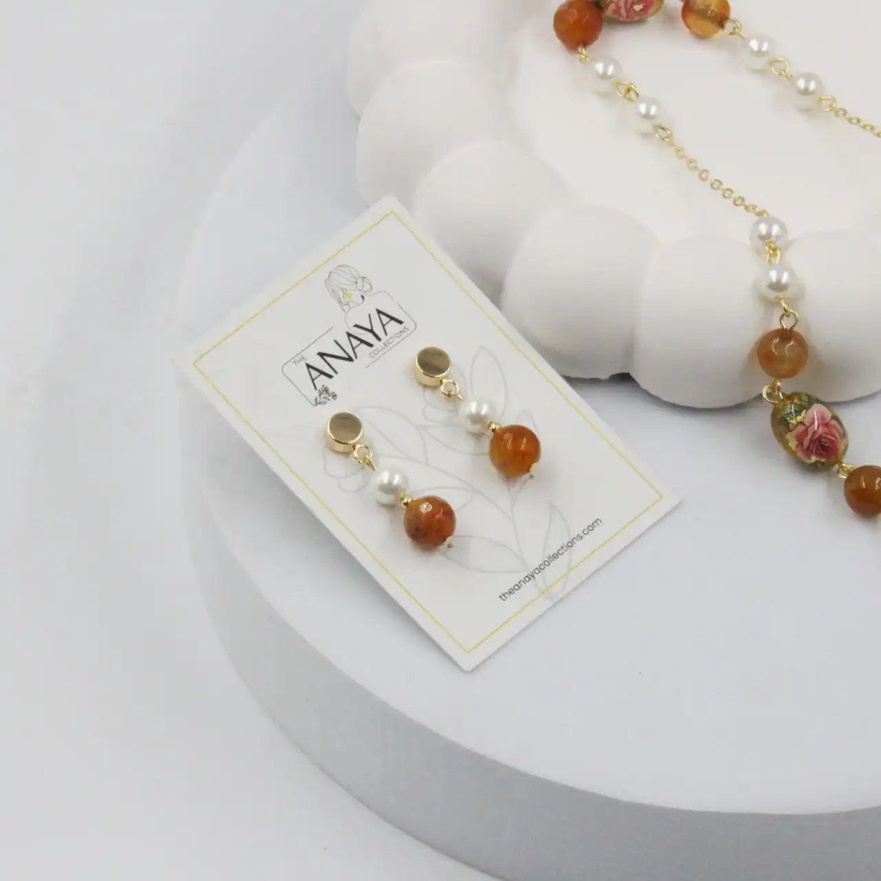 Blooming Floral Pearl Set