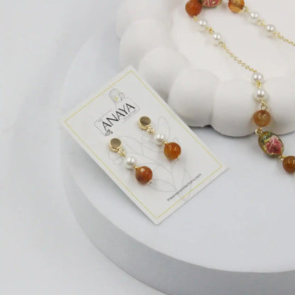 Blooming Floral Pearl Set